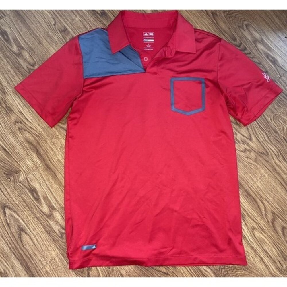 Adidas Pure Motion Greenbrier Classic Mens Polo Shirt Small